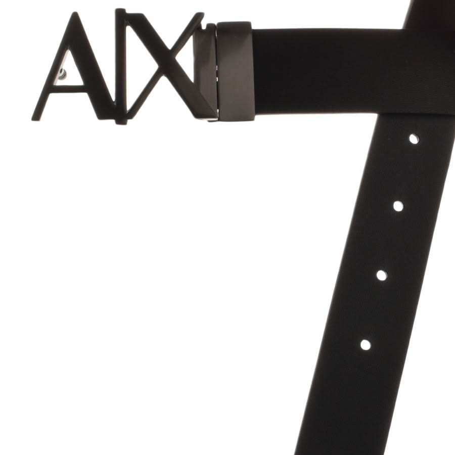 Alternative Image for ProductArmani Exchange Reversible Belt Black3